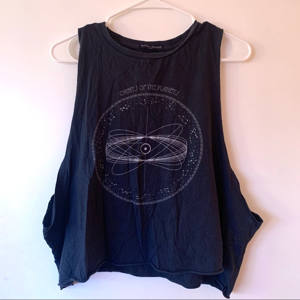 brandy melville blue orbit of the planets top